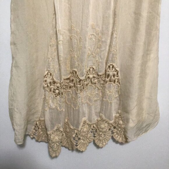 GIULIA Silk Tunic Dress with Lace Detailing Size XS - Picture 7 of 14